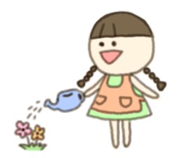 kurumi of the braid hair sticker #5244465