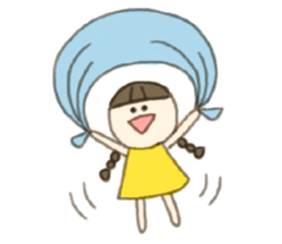 kurumi of the braid hair sticker #5244466