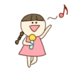 kurumi of the braid hair sticker #5244472