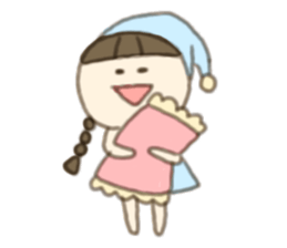 kurumi of the braid hair sticker #5244474