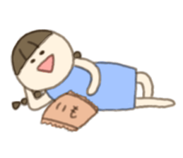 kurumi of the braid hair sticker #5244480