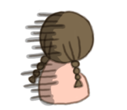 kurumi of the braid hair sticker #5244481