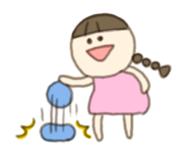 kurumi of the braid hair sticker #5244482