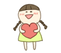 kurumi of the braid hair sticker #5244484