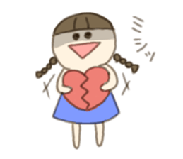 kurumi of the braid hair sticker #5244485