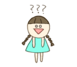 kurumi of the braid hair sticker #5244486