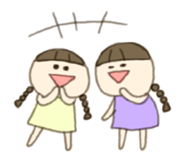 kurumi of the braid hair sticker #5244488