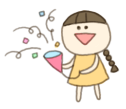 kurumi of the braid hair sticker #5244491