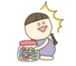 kurumi of the braid hair sticker #5244494