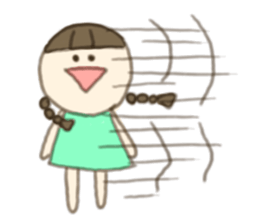 kurumi of the braid hair sticker #5244499