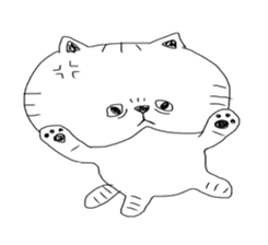 busakawa cat sticker #5245006