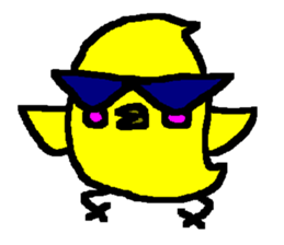 The Yellow Bird of Happiness sticker #5245185