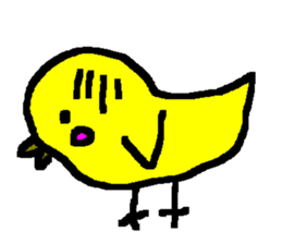 The Yellow Bird of Happiness sticker #5245188
