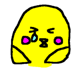 The Yellow Bird of Happiness sticker #5245190