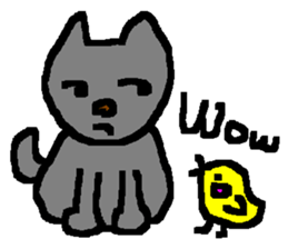 The Yellow Bird of Happiness sticker #5245192