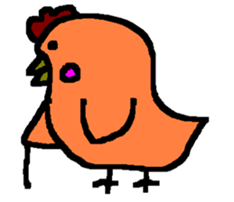 The Yellow Bird of Happiness sticker #5245195