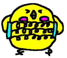 The Yellow Bird of Happiness sticker #5245214