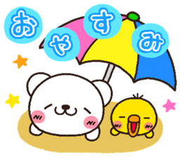 bear heart 21 sticker #5245261