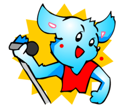 Chihwahwa-kun (Rock) sticker #5245426