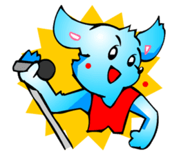 Chihwahwa-kun (Rock) sticker #5245426