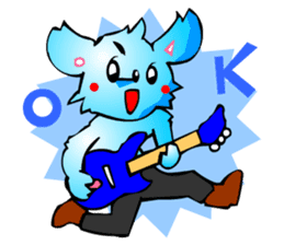 Chihwahwa-kun (Rock) sticker #5245429