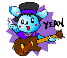 Chihwahwa-kun (Rock) sticker #5245430