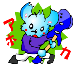 Chihwahwa-kun (Rock) sticker #5245434