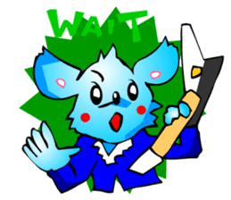 Chihwahwa-kun (Rock) sticker #5245435