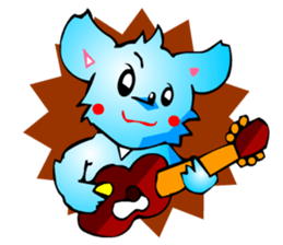 Chihwahwa-kun (Rock) sticker #5245439