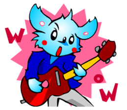 Chihwahwa-kun (Rock) sticker #5245440