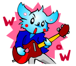 Chihwahwa-kun (Rock) sticker #5245440