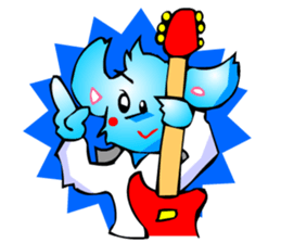 Chihwahwa-kun (Rock) sticker #5245442