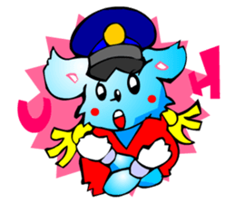 Chihwahwa-kun (Rock) sticker #5245449