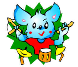 Chihwahwa-kun (Rock) sticker #5245458