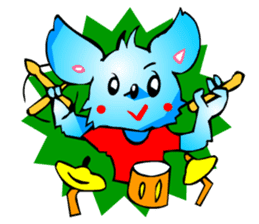 Chihwahwa-kun (Rock) sticker #5245458