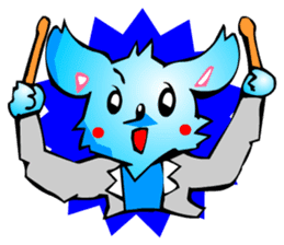 Chihwahwa-kun (Rock) sticker #5245459