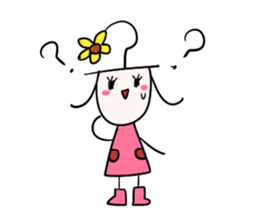 Flower Fairy Hanako sticker #5245631