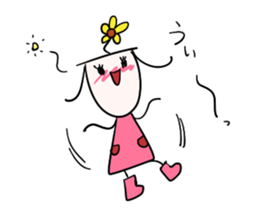 Flower Fairy Hanako sticker #5245636