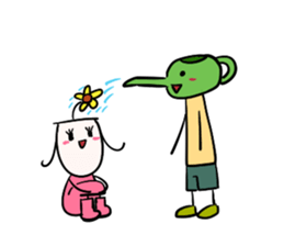 Flower Fairy Hanako sticker #5245653