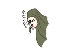 Face and one words KANSAI ver sticker #5245747