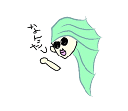 Face and one words KANSAI ver sticker #5245753