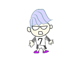 Face and one words KANSAI ver sticker #5245769