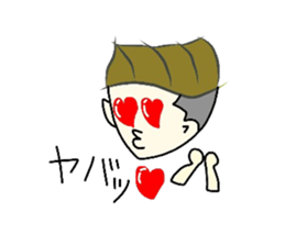 Face and one words KANSAI ver sticker #5245778