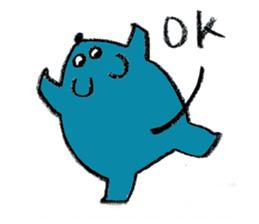 Busy animals sticker #5245820