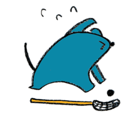 Busy animals sticker #5245821