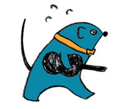 Busy animals sticker #5245823