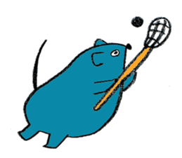 Busy animals sticker #5245824