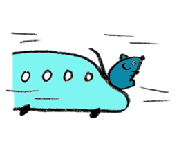 Busy animals sticker #5245825