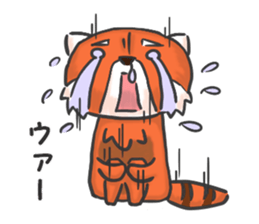 Ailurus fulgens is Life 2 sticker #5245991