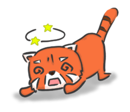 Ailurus fulgens is Life 2 sticker #5245993